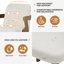  Tabouret de bar et de comptoir pivotant 26 po avec accoudoirs-1133355897-1113464004