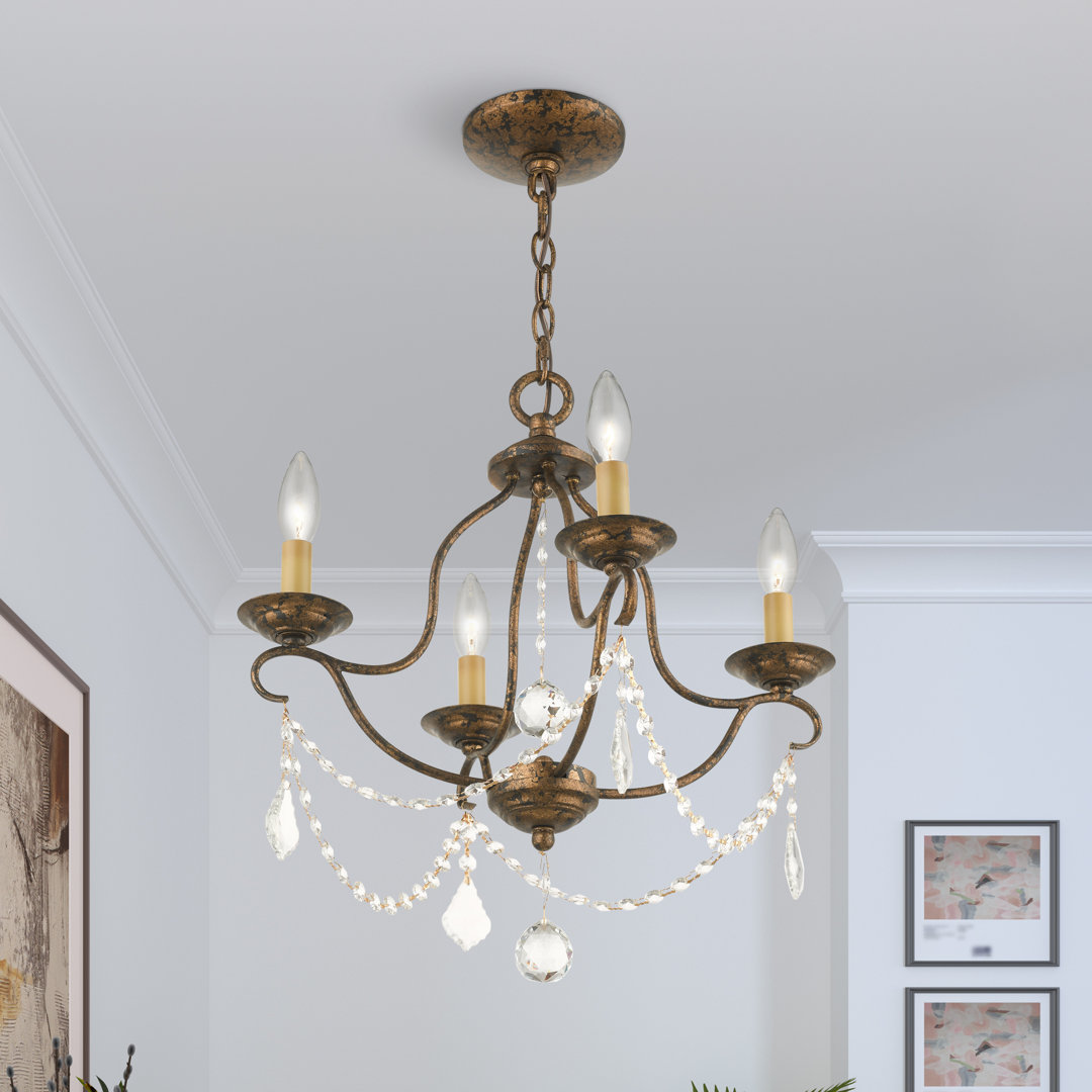 Deshaunte 4 - Light Dimmable Empire Chandelier House of Hampton® 