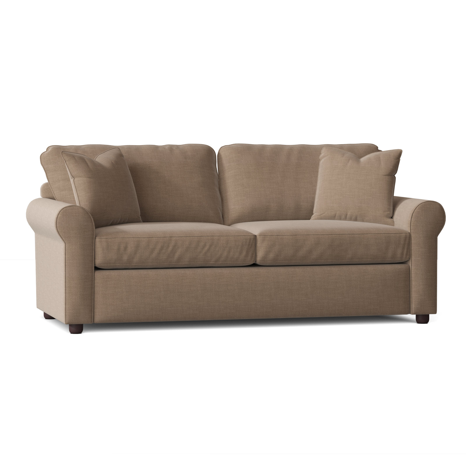 Warrington 82'' Upholstered Sofa, Conversation Linen Basketweave