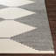 Tapis ivoire / noir en laine touffetée à la main Mueller-831859060