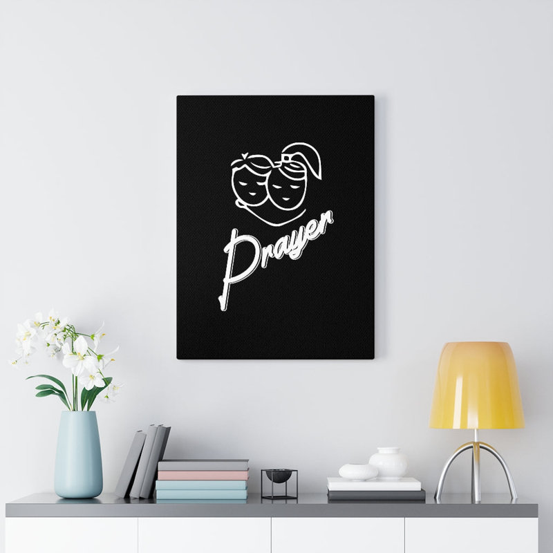 Prayer - Wrapped Canvas Print