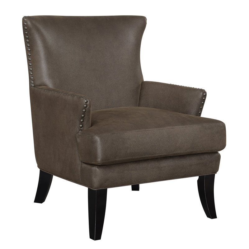Upholstered Armchair, Brown