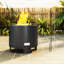 Round Steel Charcoal Smokeless Fire Pit