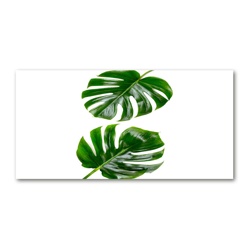Tropical Leaves - Wrapped Canvas Print