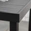Table de salle à manger d'extérieur pour 4 personnes Outsunny, carrée, pieds en aluminium et aluminium
