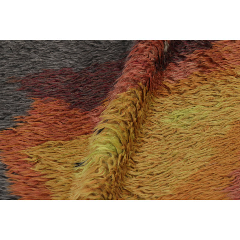 Vintage One-of-a-Kind 3'1x4'8 Hand Knotted Area Rug