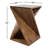Rivera Solid Wood End Table-1953351848
