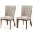 Keyonn 19.5'' H Tufted Fabric Upholstered Side Chair-292357750