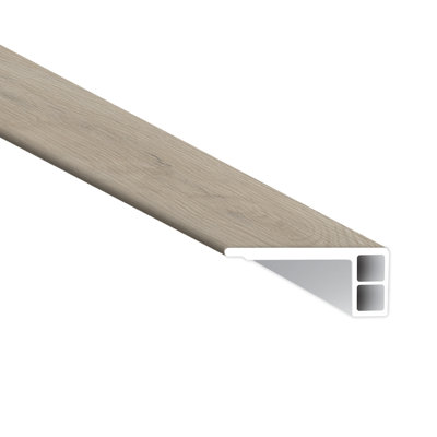 C Présenta T 0,75 po x L 94 po x l 2,75 po Garniture de plancher de vinyle de luxe à bord affleurant
