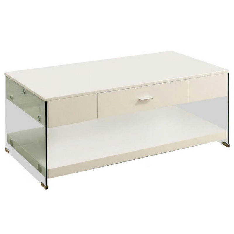 Table basse traîneau avec rangement Deangela