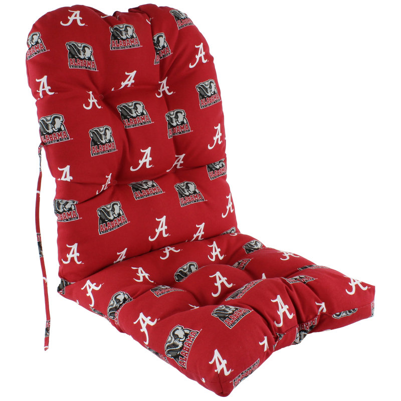 Coussin de chaise adirondack intérieur/extérieur alabama NCAA