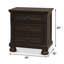 Table de chevet 2 tiroirs Eedie-172363278