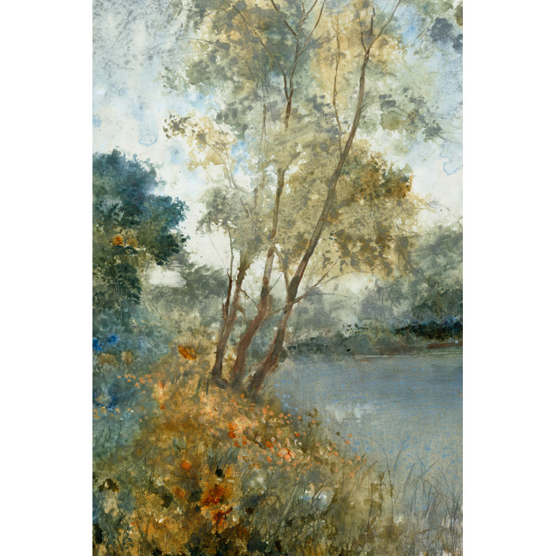 «Ethereal Waters I» par Timothy O 'Toole - reproduction d'art sur toile, H 19,625 po x l 13,625 po, Blanc