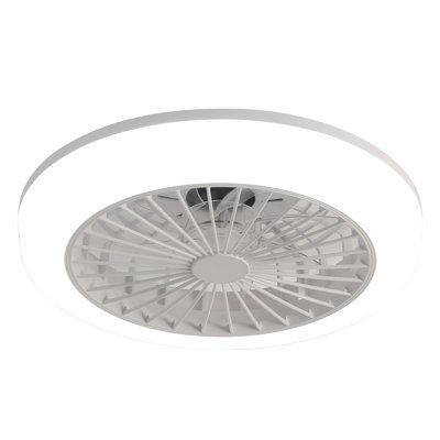 46CM LED Smart Blade Ceiling Fan With Light And Remote Control