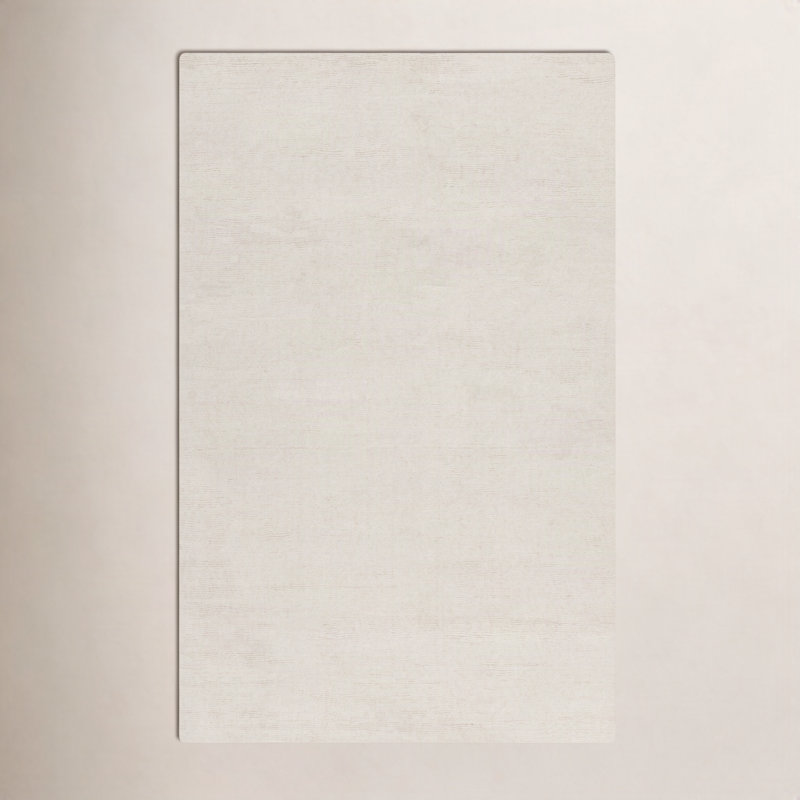 Tapis beige en laine Crowe, Rectangle 9 pi x 13 pi
