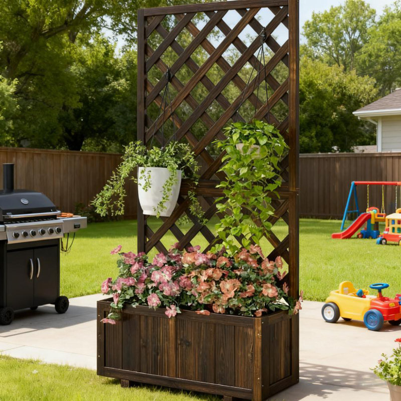 Raised Garden Bed (Brown)