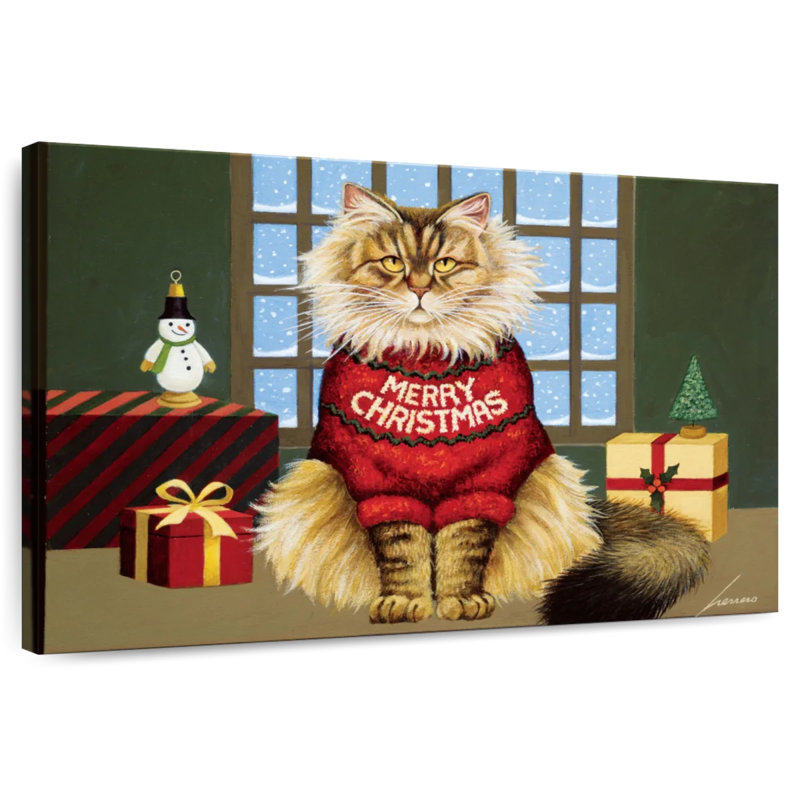 Squeeky's Christmas, 24" H x 36" W