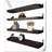 Ardie 4 Piece Wood Floating Shelf-1308875081-1308875079