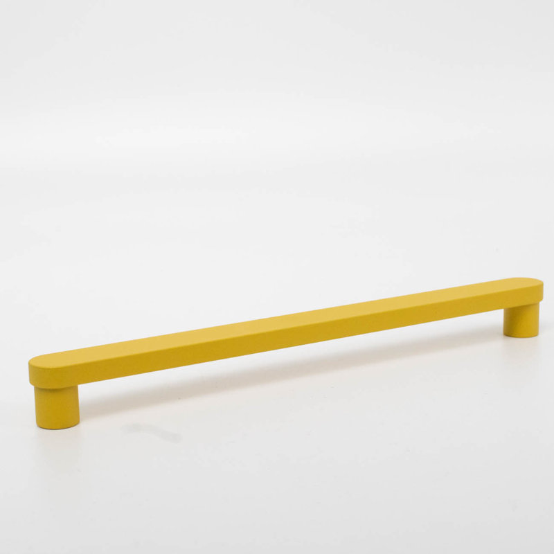 Poignée d'armoire moderne de style Mid-Century ROUS, 7 po, tournesol (jaune), 7'', Tournesol (jaune)