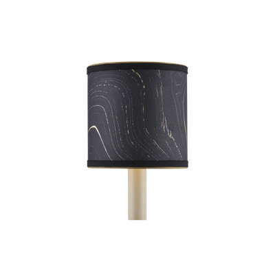 Marble Drum Candelabra Shade