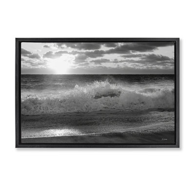 Toile flottante «Crashing Sea Waves» par Lori Deiter