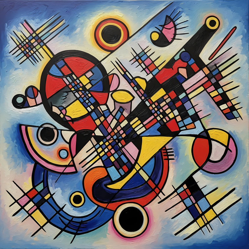 Orbiting Logic, 36" H x 36" W