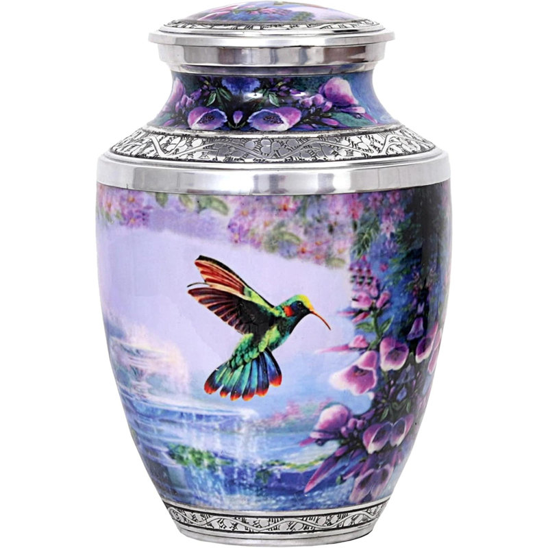 Urne de colibri adulte pour cendres - Urne de crémation décorative