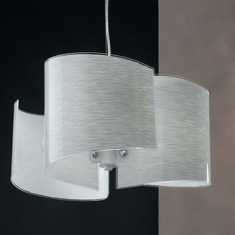 Gagner 3 - Light White Unique/Statement Pendant