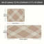 Tapis de cuisine et de chambre 2 pièces-749084102