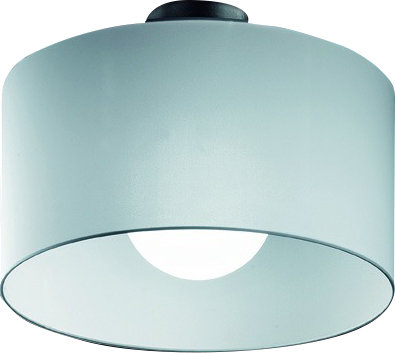 Fog 1 - Light Semi Flush Mount, White