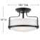 Harper 3 - Light 145'' Drum Semi Flush Mount