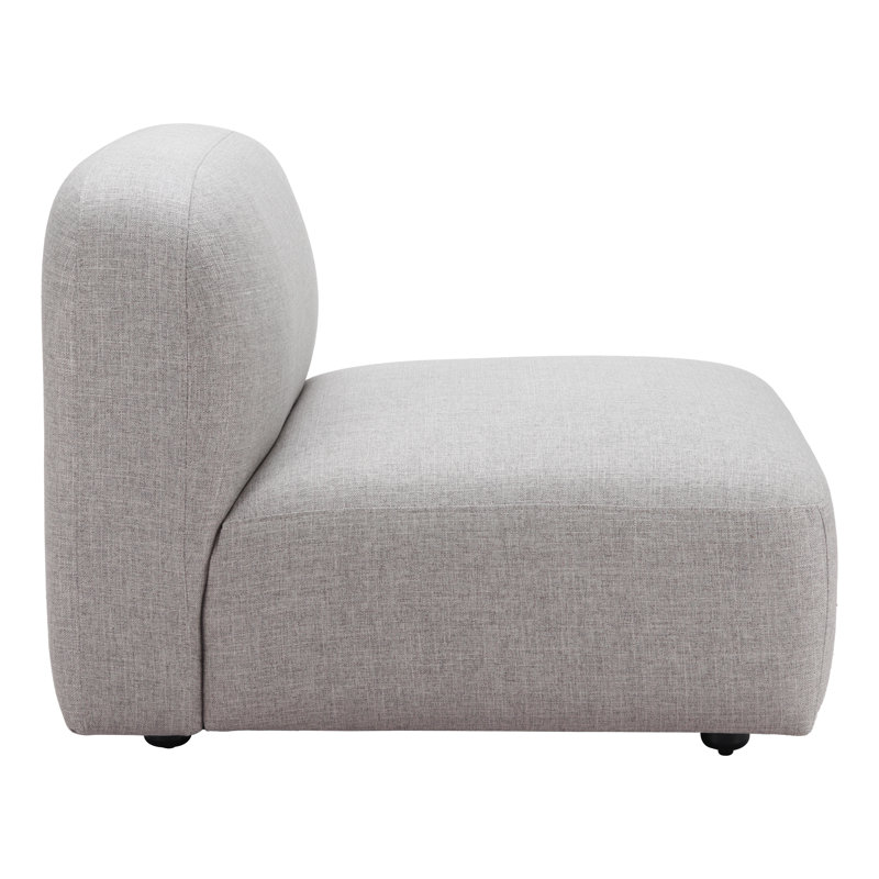 Chaise milieu Biak - gris