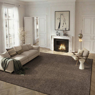 Tapis taupe Lodoga