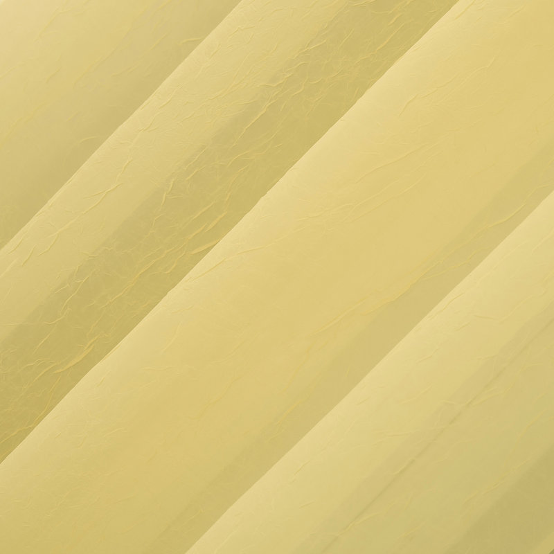 Panneau de rideau diaphane avec passe-tringle Maxon, Jaune, l 51 po x L 63 po
