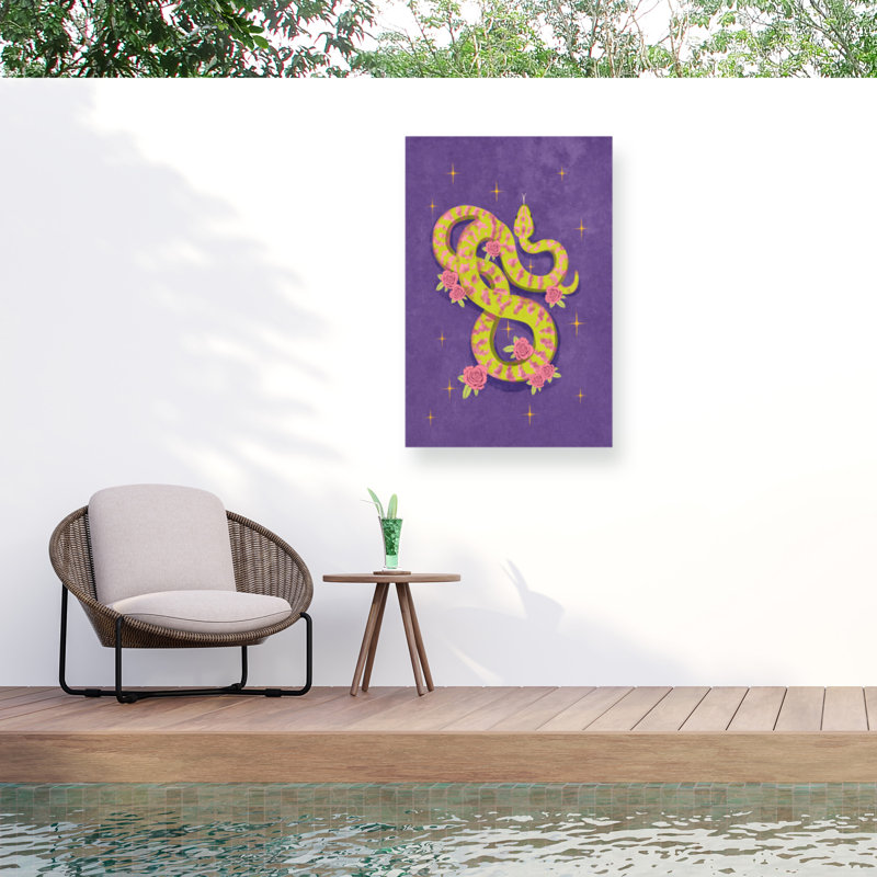Toile d'extérieur Raissa Oltmanns Snake, H 12 po x l 19 po