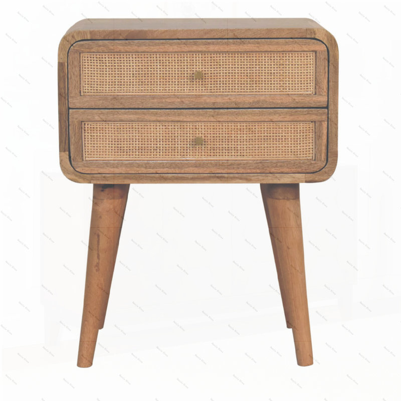 Table de chevet 2 tiroirs