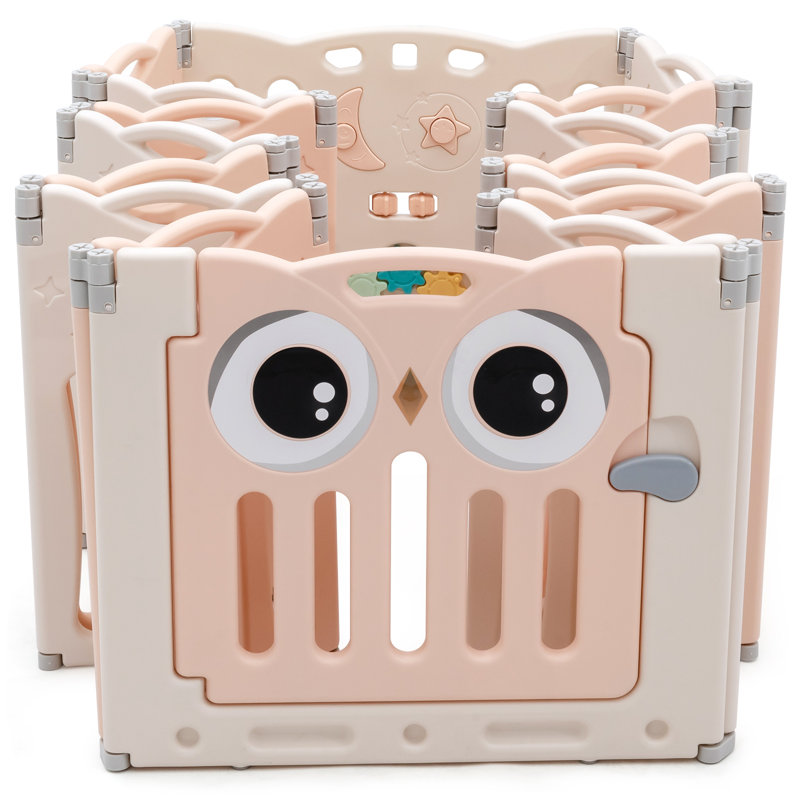 Safety Gate, White/Pink
