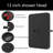 Rain Filtered Shower Head, 13'' High Pressure Rainfall,5 Modes Showerhead, With 16" Shower Head Extension Arm-124419212