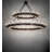 Noziroh 40 - Light Dimmable Wagon Wheel Chandelier