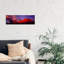 Rocks at Sunset Sedona AZ USA 1 Piece Wrapped Canvas Panoramic Wall Art-1349260103