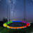 40 inch Saucer Tree Swing with LED Lights, 2 Tree Hanging Straps-97925229