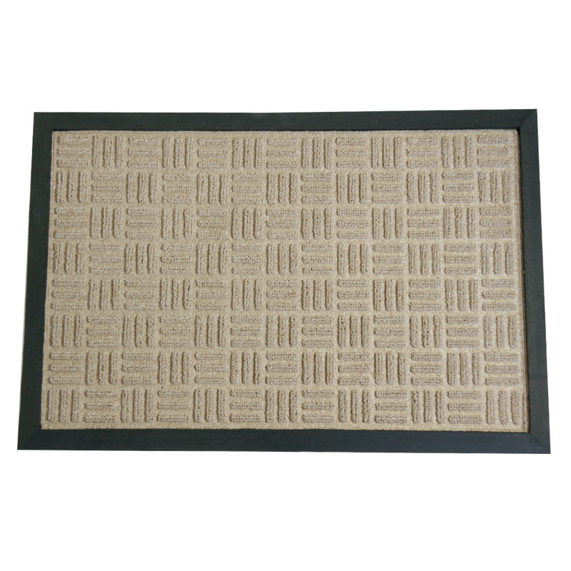 West Tisbury Non-Slip Indoor Doormat, Tan, 48" W x 72" L