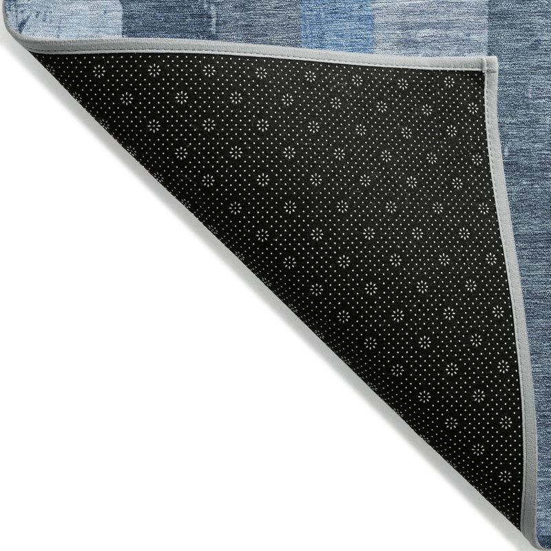 Tapis intérieur / extérieur bleu Caelyn , 8' x 10'