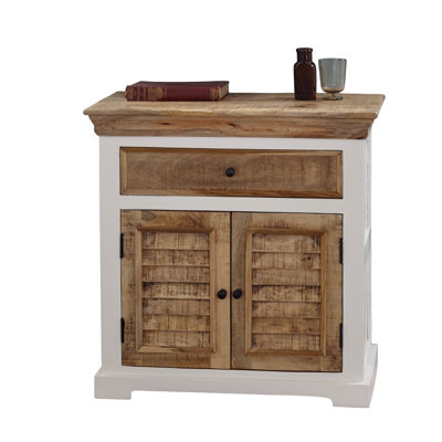 Flourtown Solid Wood 2 - Door Rectangle Accent Cabinet