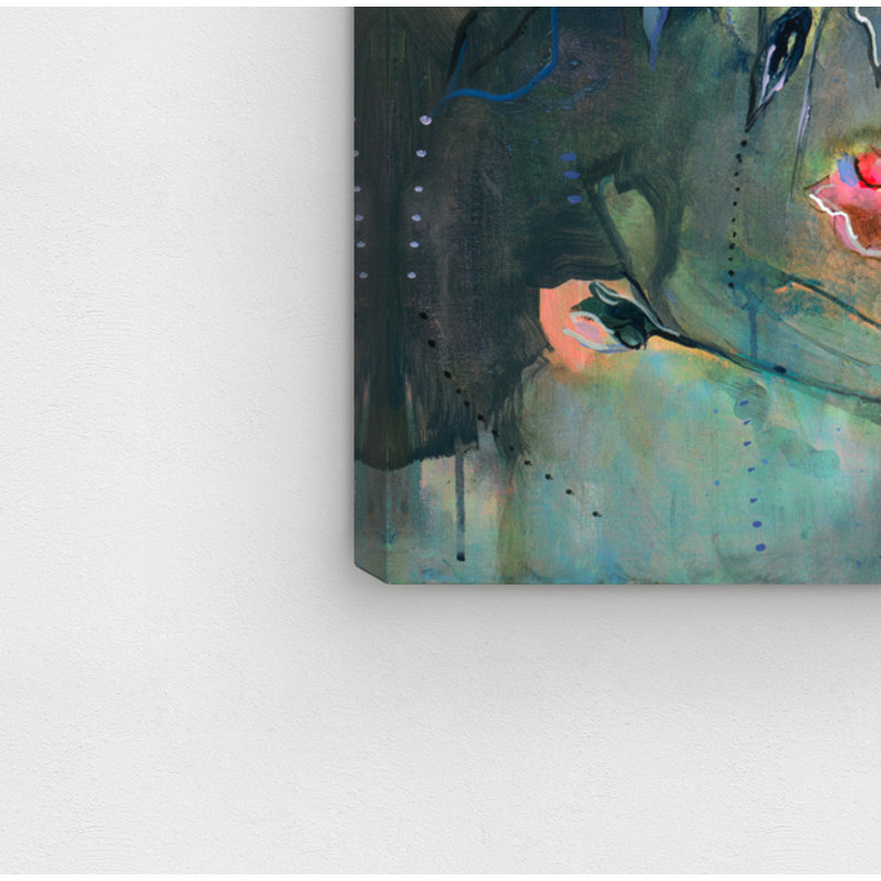 « radiance subtile »-impression d’art graphique sur toile tendue, H 30 po x l 30 po x P 1,5 po