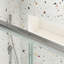 Porte de douche à dérivation, porte coulissante, avec verre trempé de 1/4 po-102465405