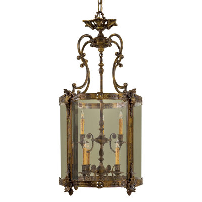 9 - Light Lantern Drum Chandelier