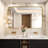 Cozy Design Tempered Glass Framed Wall-Mounted Bathroom Vanity Mirror-102799394-102799396-102799376