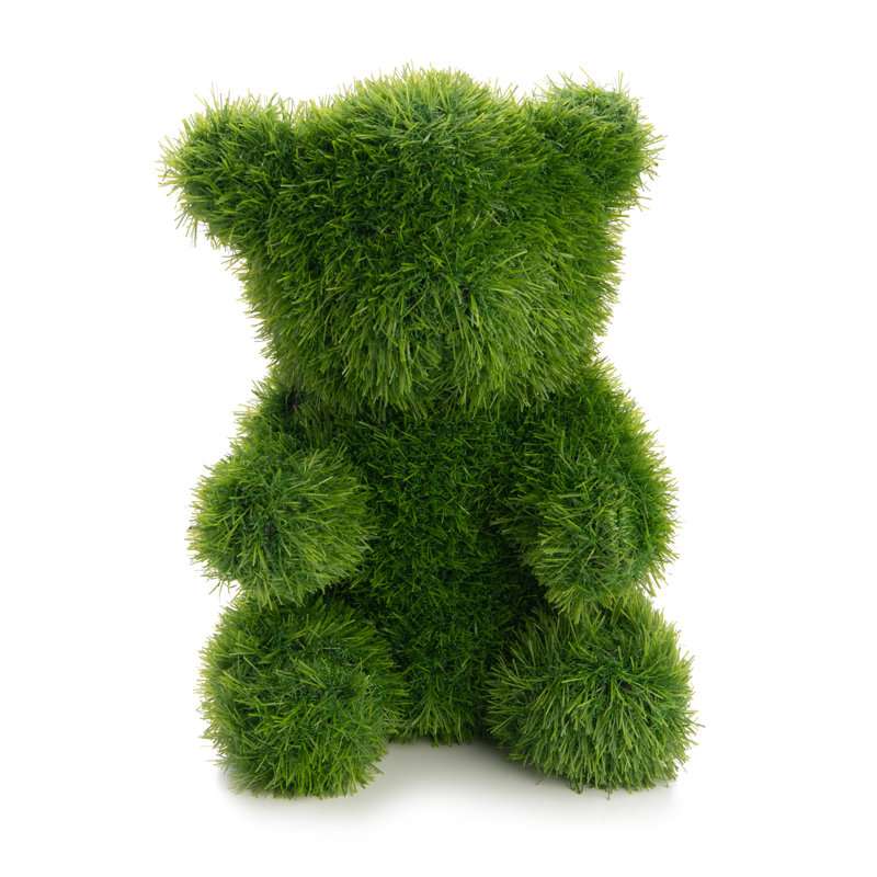 Statue de jardin topiaire verte H 13,8 po x l 8,7 po Naturae Decor, H 20,47 po x l 14,17 po x P 8,27 po