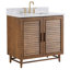 Lowell 36" Freestanding Standard Single Bathroom Vanity with Top-898507487